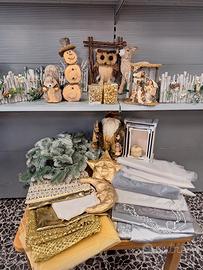 SET ADDOBBI E DECORAZIONI A TEMA  NATALE