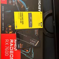 Pc gaming ryzen 5 7600x/radeon7600/32gb ram6000mhz