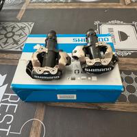 Pedali automatici Shimano M520 spd neri