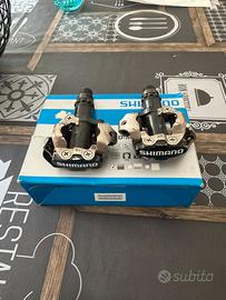 Pedali automatici Shimano M520 spd neri
