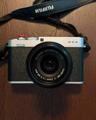 Fujifilm xe4 silver + fujinon 23mm f2