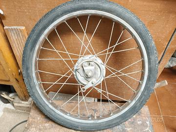 Ruota anteriore e cerchio Ciao Piaggio 