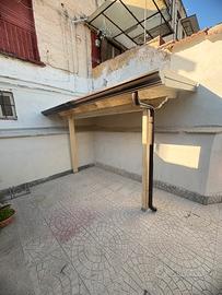 Tettoia in legno