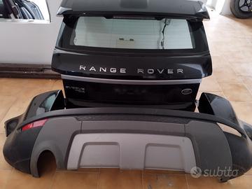 portellone e paraurti post. Rang Rover Evoque 