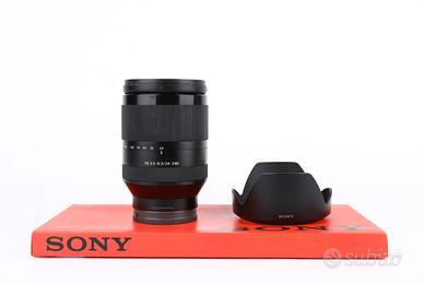 Sony 24-240mm F3.5-6.3 OSS FE USATO GARANTITO PER