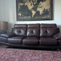 DIVANO IN PELLE POLTRONE E SOFÀ 