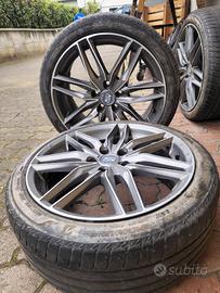 cerchi e gomme mercedes classe a/cla 