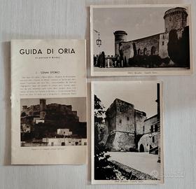 Oria (BR) Anni 30 Guida Marsella + 2 Foto Castello