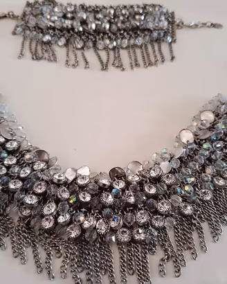 Parure collana e braccialetto Sodini 