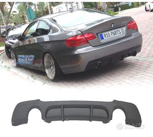 DIFFUSORE BMW E92 E93 LOOK M PERFORMANCE NERO OPAC