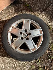 5 cerchi in lega 16" originali Volkswagen