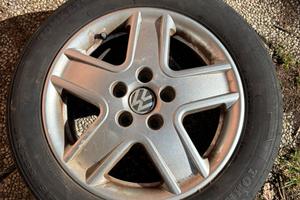 5 cerchi in lega 16" originali Volkswagen