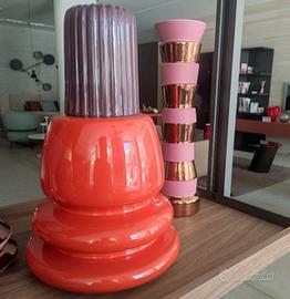 Vaso Bosa Volcano cachi + mirtillo + violetto