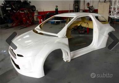 scocca ds3 e 208 in vetroresina