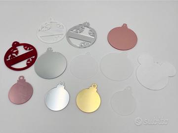 Stock di articoli in plexiglas da personalizzare