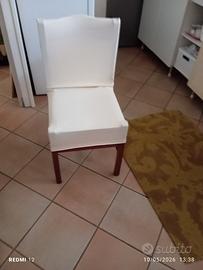 sedie con seduta in paglia,