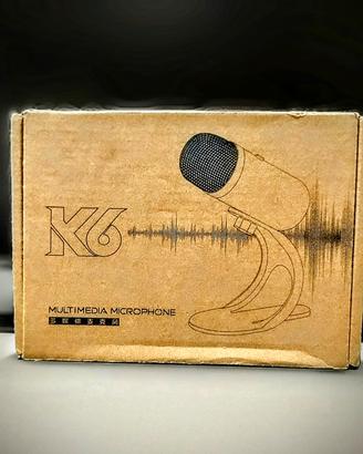 Microfono K6 MULTIMEDIA MICROPHONE