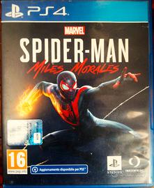 Gioco spider man miles morales PS4-PS5 14,90 Euro