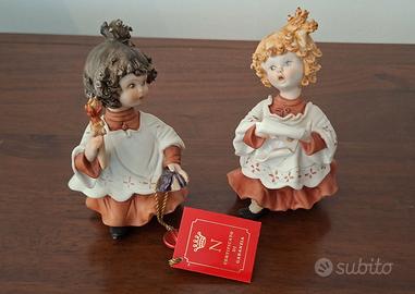 Coppia Chierichetti Capodimonte "La Medea"