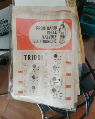 prontuario delle valvole elettroniche