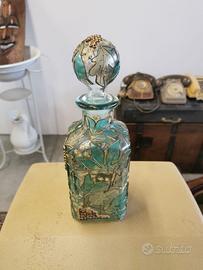 Bottiglia vetro decorata Izzul Riccione