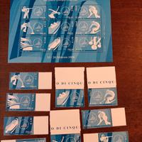 mini foglio e francobolli singoli