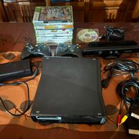 xbox360 completa con Kinect, 2 controller, 10 gioc