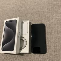 Iphone 15 pro max 256gb nero titanio