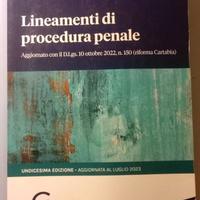 Lineamenti di Procedura Penale Gilberto Lozzi