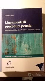 Lineamenti di Procedura Penale Gilberto Lozzi
