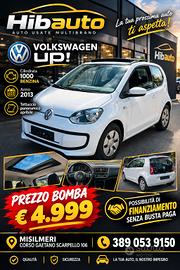VOLKSWAGEN UP ANNO 2013 CHILOMETRI 120 MILA 