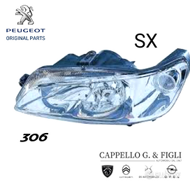 Faro Luce Anteriore SINISTRO SX PEUGEOT 306