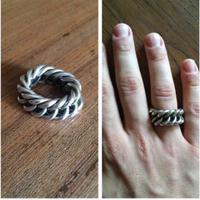 Anello Alta Moda Ugo Cacciatori tg M diam. 20/21