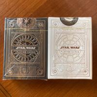 Due mazzi di carte Star Wars
