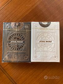 Due mazzi di carte Star Wars