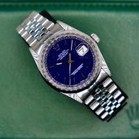 Rolex Datejust Ref. 16000 Blue Dial