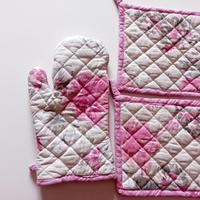 Set cucina 1 guanto forno +  coppia presina