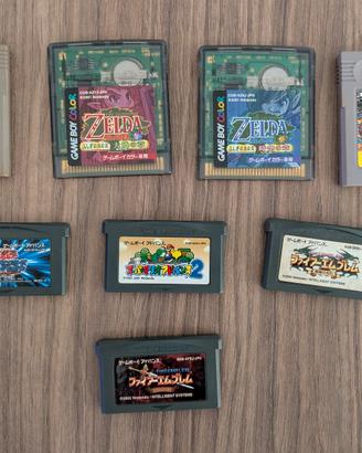 cartucce Gameboy Classic/Advance jap