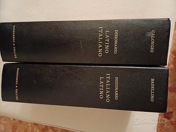 Calonghi Badellino Dizionario italiano latino