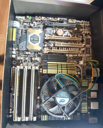 Scheda madre Asus con processore