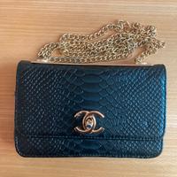 Borsa Chanel nera usata