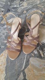 Sandalo glitterato rosa, n. 38