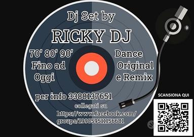 RICKY DJ PER EVENTI MUSICALI DI TUTTI I GENERI