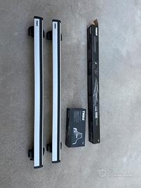 Barre portatutto Thule WingBar + Rapid System 754