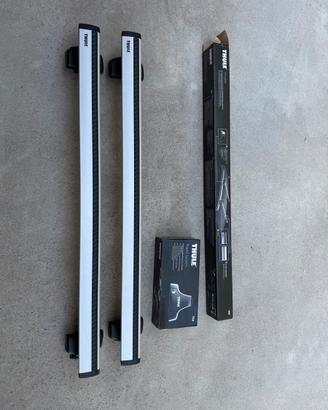Barre portatutto Thule WingBar + Rapid System 754