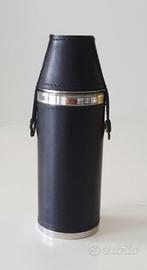 BORRACCIA IN ACCIAIO E CUOIO 