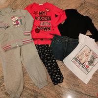 abbigliamento primaverile bambina tg 10 