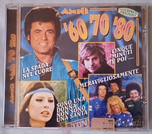 CD Anni '60 '70 '80 Interpreti Originali 2002