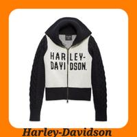 MAGLIA LANA DONNA BLACK WHITE H-D