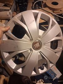 n.4 Copricerchi Ducato X290 Logo Rosso 16"